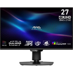 MSI MAG 274UPDF E16M 27" Mini LED Rapid IPS UltraHD 4K 160Hz Modo Dual USB-C VESA DisplayHDR 1000