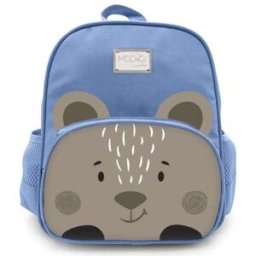 Mochila Grande Azul/Oso 30x25x12 cm de Moovo
