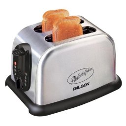 Tostador Palson 30410 2 rebanadas acero inoxidable descongelar recalentar