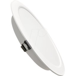 LUXULA LX300143 - Foco empotrable LED redondo blanco de 24 W, IP44, 2400 lm, CCT