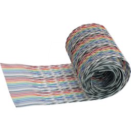 3M ELEKTRO PRODUKTE 3M 1700-10 - Cable plano, 10 polos, 30 m, multicolor