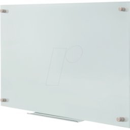 LOGILINK EO0061 - Pizarra blanca de vidrio, 900 x 600 mm, magnética, sin marco