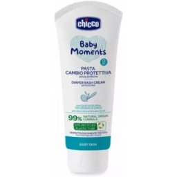 Chicco Crema protectora Baby Moments 0m+ 100 ml