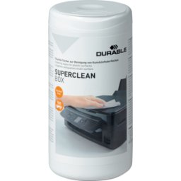 DURABLE 570802 - Paños de limpieza, dispensadores con 100 paños