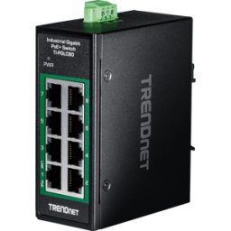 TRENDNET TRN TI-PGLC80 - Switch, 8 puertos, Gigabit Ethernet, PoE+
