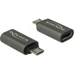 DELOCK 65927 - Adapter USB 2.0 Micro-B male to USB Type-C female