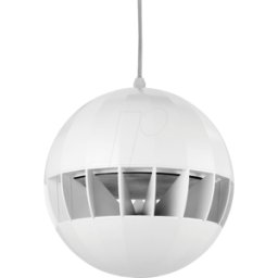 MONACOR MON EDL-430/WS - Altavoz de bolas, 100 V, 360°, 20 W