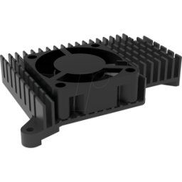 JOY-IT RPI5 COOL 01 - RASPBERRY PI 5B - Disipador de calor + ventilador integrado, alu