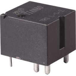 TIANBO TRS-L 12V - Relé de alta corriente TRS-L 12V, 1 contacto inversor 30A.