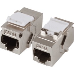 EFB-ELEKTRONIK KS 37521.1V2 - Conector hembra Keystone RJ45 > conector hembra RJ45 Cat.6A