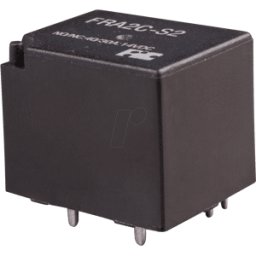 FORWARD FRA2C-S2 12V - Relé de alta corriente FRA2C-S2 12V, 1 contacto inversor 30 A.