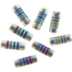 FIRSTOHM FOHM SM204F510K - MELF resistor, 0204, 510 kOhm, 250 mW, 1%