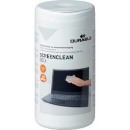 DURABLE 573602 - Paños de limpieza, dispensadores con 100 paños