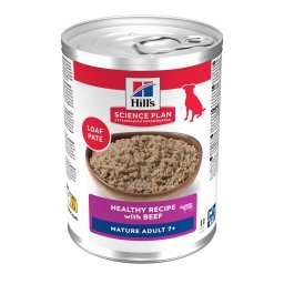 Hill's Mature Adult 7+ Science Plan latas para perros - Vacuno - 6 x 370 g