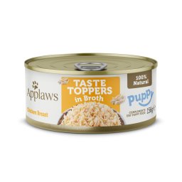 Applaws Puppy Taste Toppers en caldo 6 x 156 g - Pechuga de pollo