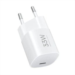 Cargador Xiaomi 33W Nano Power Adapter USB-C Blanco con GaN y carga rápida