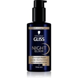 Gliss Night Elixir Elixir Sin Aclarado Para Cabello Maltratado O Dañado 100 Ml