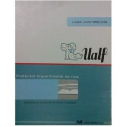 UALF Protector De Colchon Rizo Algodón 80X185