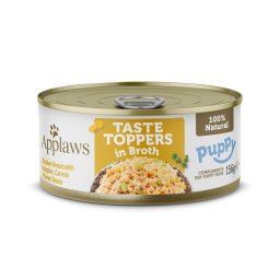 Applaws Puppy Taste Toppers en caldo 6 x 156 g - Pechuga de pollo con verduras