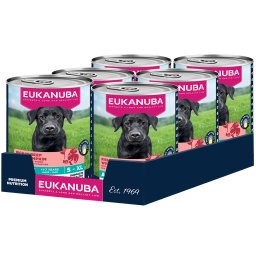 Eukanuba Adult rico en vacuno con calabaza - Pack % - 12 x 400 g