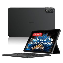 Tablet Blackview Mega 2 WiFi + 4G 12" 8GB 256GB Gris con Teclado y Stylus Pen