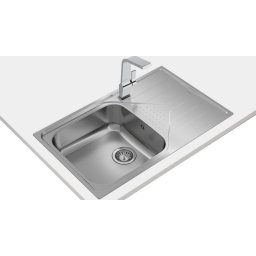Fregadero Teka Universe 50 T-XP 1C 1E Max Acero Inoxidable 1 Seno Escurridor Sobre-Encimera