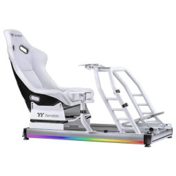 Silla gaming Thermaltake GR500 Snow Blanco Respaldo duro RGB 120 kg