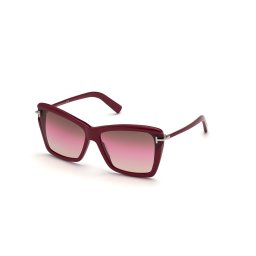 Gafas de sol Tom Ford LEAH FT0849 Granate Talla: 64X15 Granate