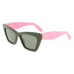 Gafas de sol Salvatore Ferragamo SF929S Verde Talla: 55X17 Verde