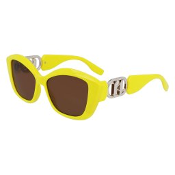 Gafas de sol Karl Lagerfeld KL6102S Amarillo Talla: 56X15 Amarillo