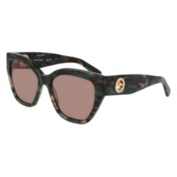 Gafas de sol Longchamp LO741S Verde Talla: 55X17 Verde