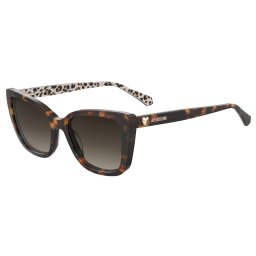 Gafas de sol Love Moschino MOL073/S Marrón Talla: 54X18 Marrón