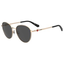 Gafas de sol Love Moschino MOL074/S Dorados Talla: 55X18 Dorados