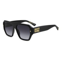 Gafas de sol Dsquared2 D2 0128/S Negro Talla: 58X16 Negro
