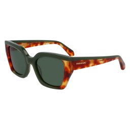 Gafas de sol Salvatore Ferragamo SF2035S Azul Talla: 52X19 Azul