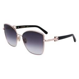 Gafas de sol Salvatore Ferragamo SF312SR Dorados Talla: 60X18 Dorados
