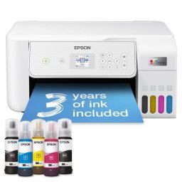 Multifunción Epson EcoTank L3286 Inyección de Tinta Color WiFi Impresión Directa LCD Blanco