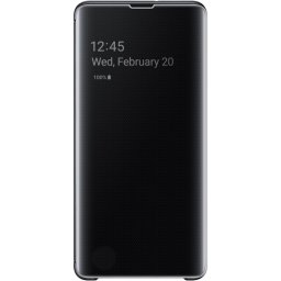 Samsung Clear View Cover Negra para Samsung Galaxy S10 Plus