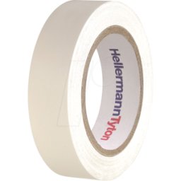 HELLERMANNTYTON HT 710-00105 - Cinta aislante 15mm x 10m blanca