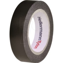 HELLERMANNTYTON HT 710-00104 - Cinta aislante 15mm x 10m negra