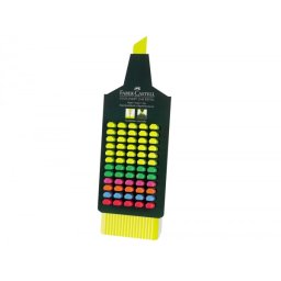 Rotulador faber castell fluorescente textliner 48 expositor 60 unidades colores surtidos