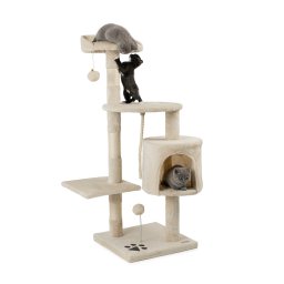 Rascador Lionto para gatos, 112 cm - beige