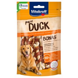 Snacks Vitakraft pure DUCK Bonas huesos para perros - 80 g