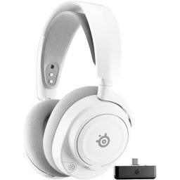 Auriculares Steelseries Arctis Nova 7X Gen 2 Bluetooth y Wireless para Xbox/PC/Nintendo Switch blanco