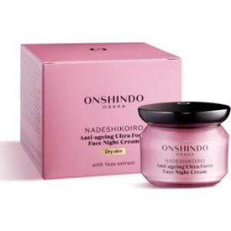 Onshindo Osaka Nadeshikoiro Antiedad Noche Piel Seca 50 ml