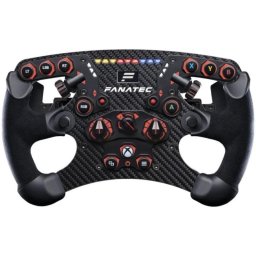 Volante Fanatec ClubSport Formula V2.5 X Fibra de Carbono 11 Botones Pantalla OLED LED RGB
