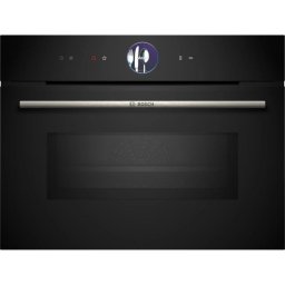 Microondas Bosch Serie 8 CMG7761B1 45L 900W 20 Tipos de Calor Inverter Grill y Home Connect