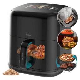 Freidora de aire Cecotec Cecofry&Grill Smokin'Prime 6500 6,5 L 2200 W con ahumador, ventana y 10 menús