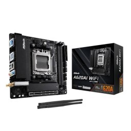 Placa Base Asrock A620AI WiFi AMD A620A Socket AM5 DDR5 Mini ITX WiFi 6E 2.5GbE RGB