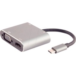 SHIVERPEAKS SHVP BS14-05026 - ADAPTADOR USB 3,0, USB-C > HDMI, VGA, USB-A, PD